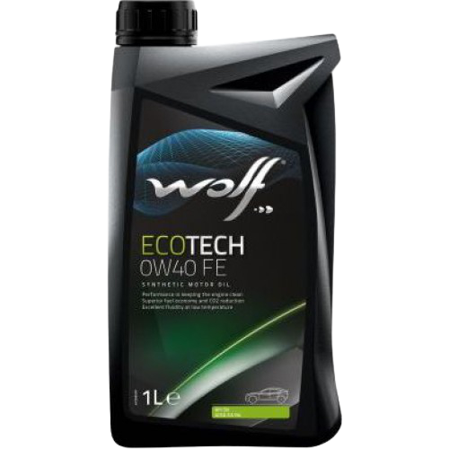 Моторное масло Wolf EcoTech 0W-40 FE, 1л  (WOLF: 161061)